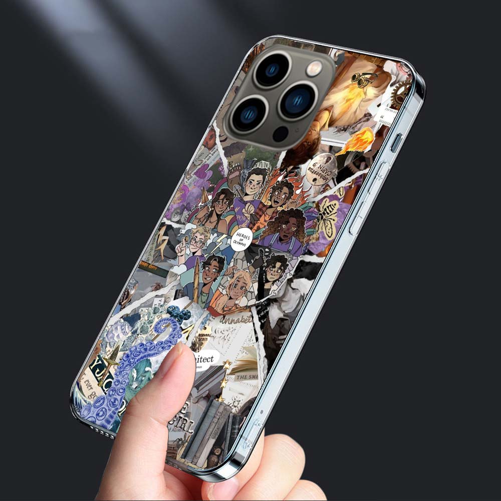 

P-Percy J-Jackson Poseidon Camp Half-Blood Phone Case For Iphone 16E 15 Pro 14 Plus 17Air 16 17 Pro Max 12 13 Mini X XS XR 7 8 S iPhone 7(8)SE2020