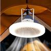USB Rechargeable Ceiling Fan Light Energy Saving Electric Fan Night Lamp Camping Fan Light  Travel