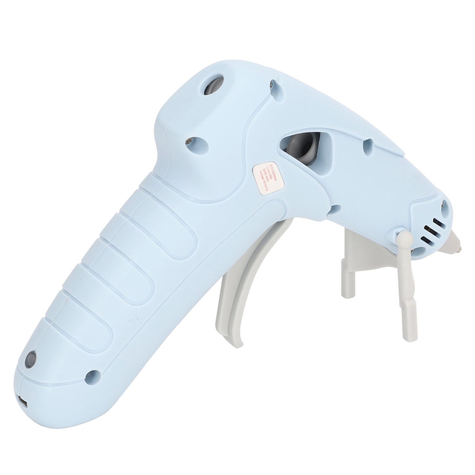 

10W Cordless Hot Glue Gun Charging USB Manual 2200mAh Electric Glue Gun with Anti Scald Mouth for 7mm Glue Stick for