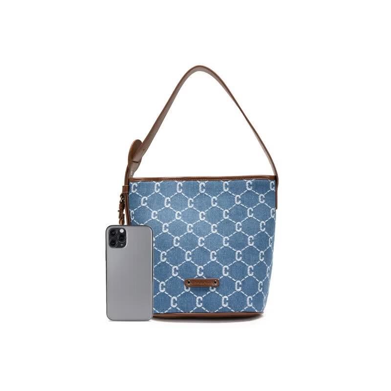 Champion Denim Bucket Crossbody Bag