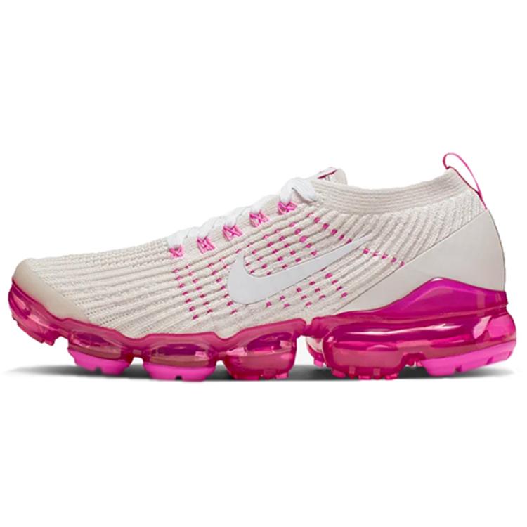 

New Nike Air VaporMax Flyknit 3 Phantom Laser Fuchsia Women s AJ6910-005 36
