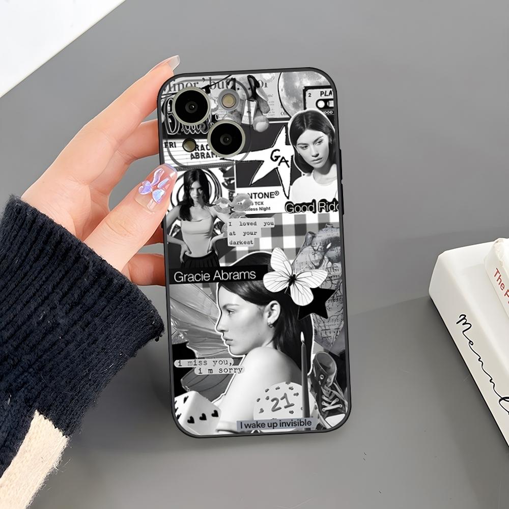 G-Gracie Abrams Singer Phone Case For Iphone 17 Air 15 Pro Max 14 Pro 16 Plus 12 13 11 Xr X Xs 8 7 Plus Back Cover