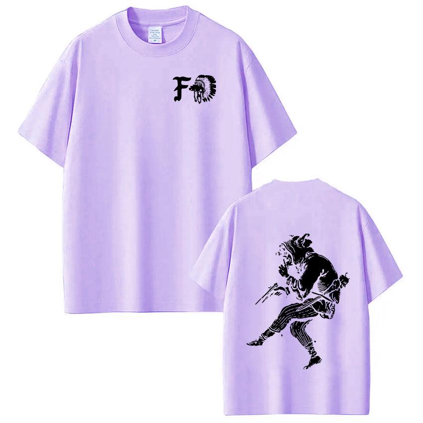 Forward Observations Group Skeleton Print Tshirt Unisexs Clothing Retro Gothic Oversized Casual Short Sleeve T Shirt Streetwear