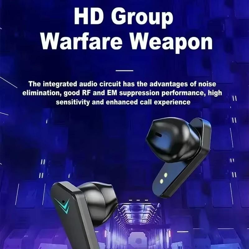 X15 TWS Gaming Earphones - Bluetooth 5.3, Mic, Deep Bass, 9D Stereo - for Gamers & All Phones
