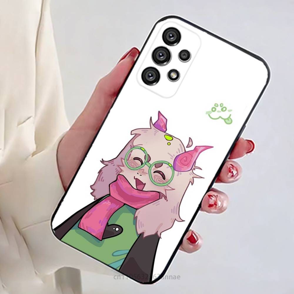 D-Deltarune Ralsei Phone Case for Samsung Galaxy A73,23,53,33,14,24,13,72,22,52,32,54,A34 Soft Cover
