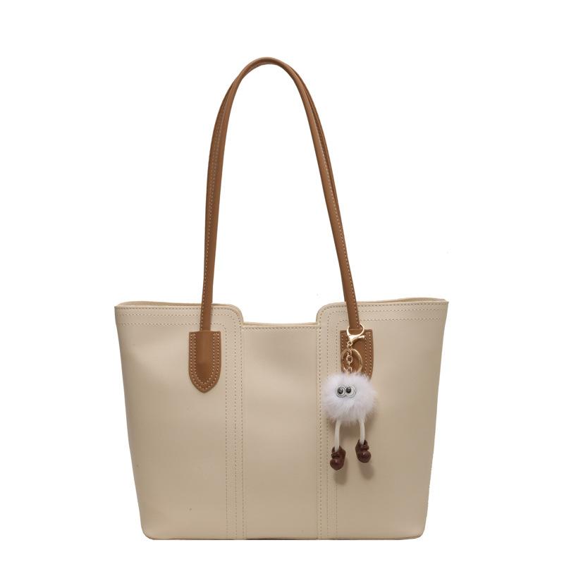 New Commuter Large-capacity Tote Bag, Autumn and Winter New Popular Fashion Handbag, Simple and Versatile Bucket Bag