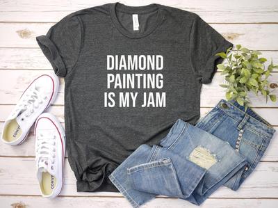 Diamond Painting Shirt and Kids Tshirt, Diamond Painting Is My Jam, Diamond Art Shirt and Kids Tshirt
