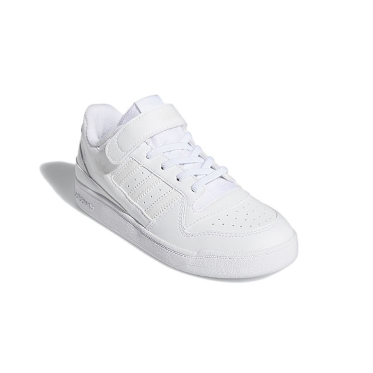 Adidas Forum Low J Triple White Kids Sneakers Cloud-White FY7981