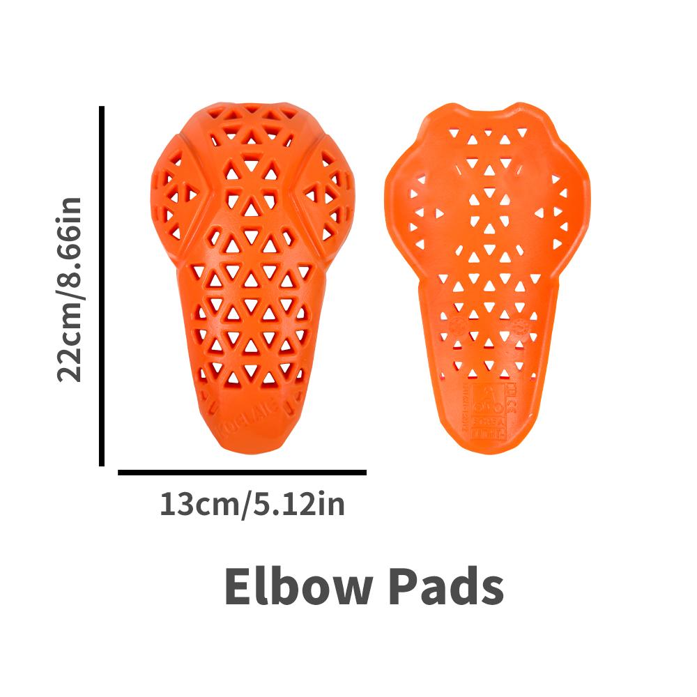 Wosawe CE Approved Motorcycle Back Protector Universal Motorbike Knee Pads Soft Motorcycle Jacket Insert Armor Equipment