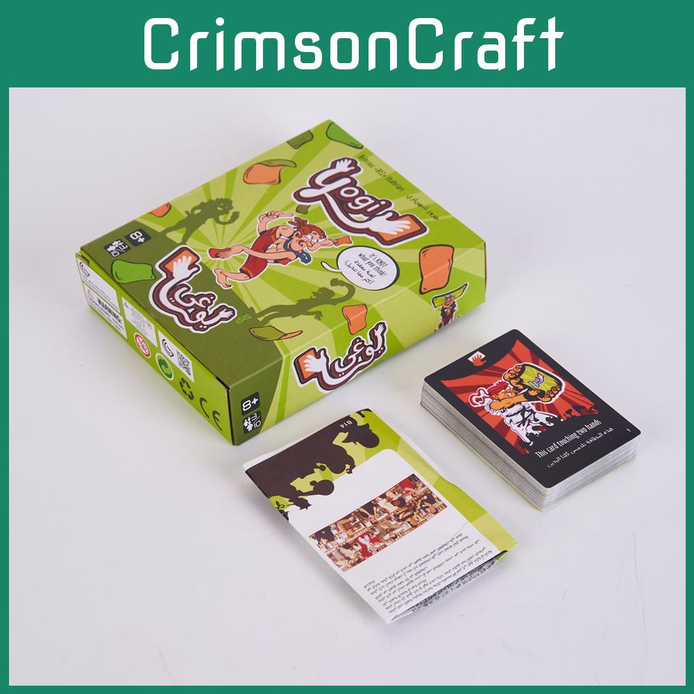 Karten Arabisch Yogi Brettspiele Familienparty Gelegenheitsspiel Spaß Requisiten Geschenke Kinder