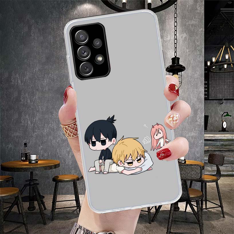C-Chainsaw Mans Cute Soft Phone Case For Samsung Galaxy S22 S23 S24 S25 Edge S26 Ultra S20 FE S21 Plus + Fundas Coque Galaxy S20