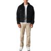 Levis FW22 Solid Color Single-Breasted Lapel Long Sleeve Jacket Men Jacket Black 79129-0012