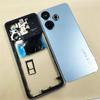 Full Housing For Xiaomi Redmi 13 4G Middle Frame Cover Battery Back Cover With Camera Lens  Sim Card Tray Repair Parts