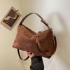 Autumn Suede Crossbody Bag: Large Capacity, Casual and Stylish Handbag