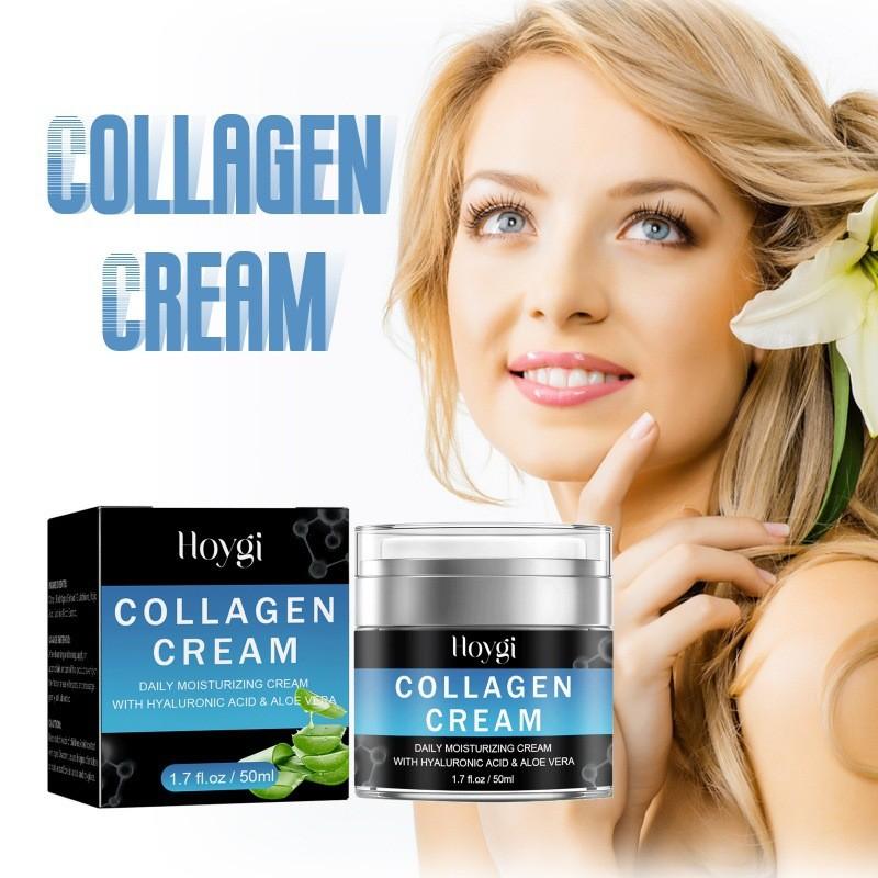 Hoygi Collagen Cream For Deep Hydration And Skin Firming Reduces Fine Lines