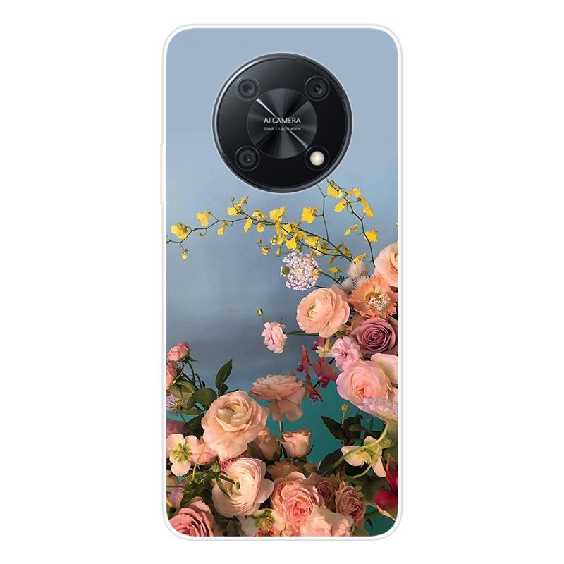 For Huawei nova Y90 Y 90 novaY90 Case Soft Silicone Back Cover Cartoon Phone Case Diversification
