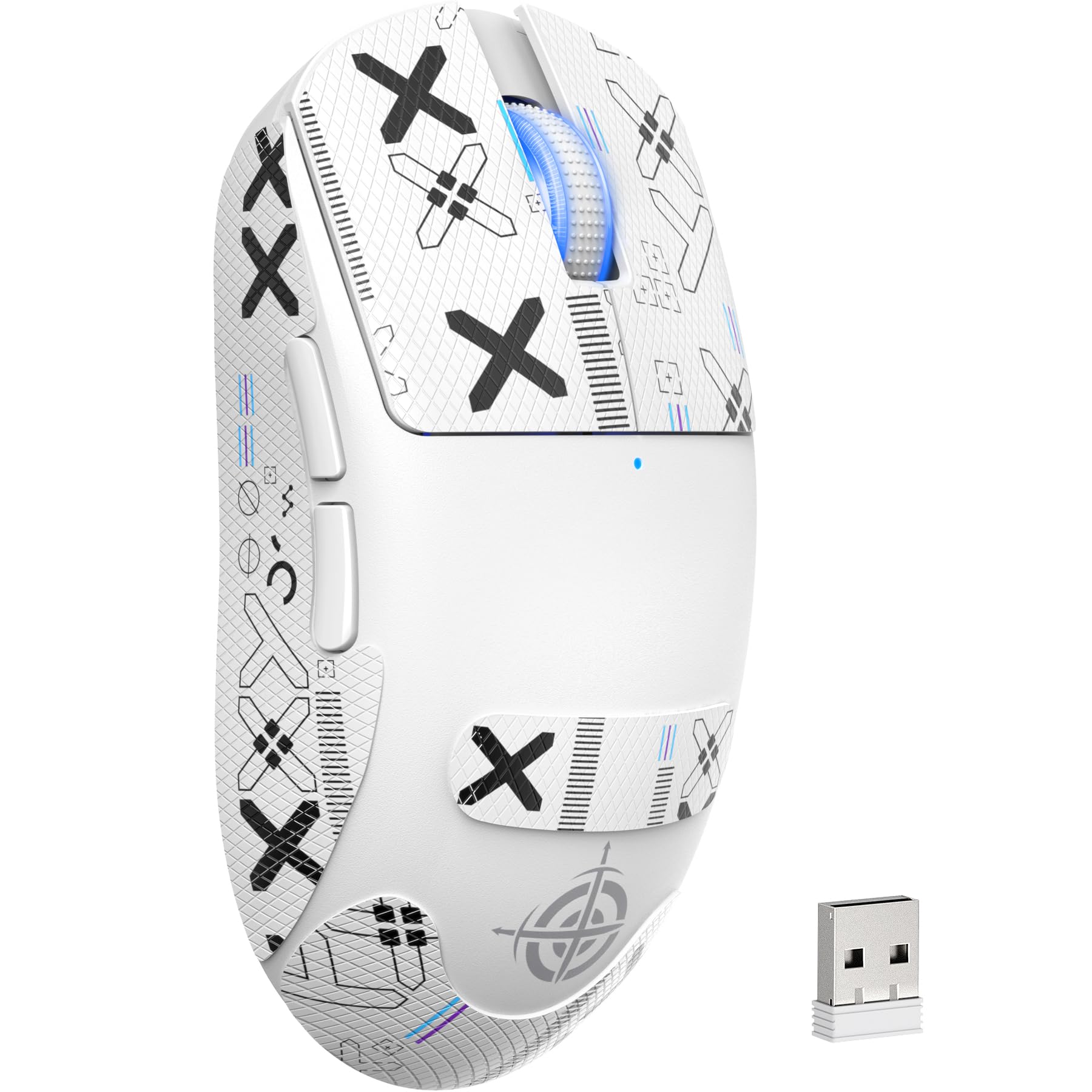 

MAGIC-REFINER G6 SUPERLIGHT Wireless Gaming Mouse, 24000 DPI, PixArt PAW3311 Gaming Sensor, Bluetooth2.4GWired Lightweight Gaming Mouse, 1000Hz