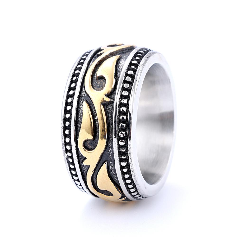 2026 European and American Personalized Retro Series, Domineering Totem Ring, Ring, Fashion Jewelry