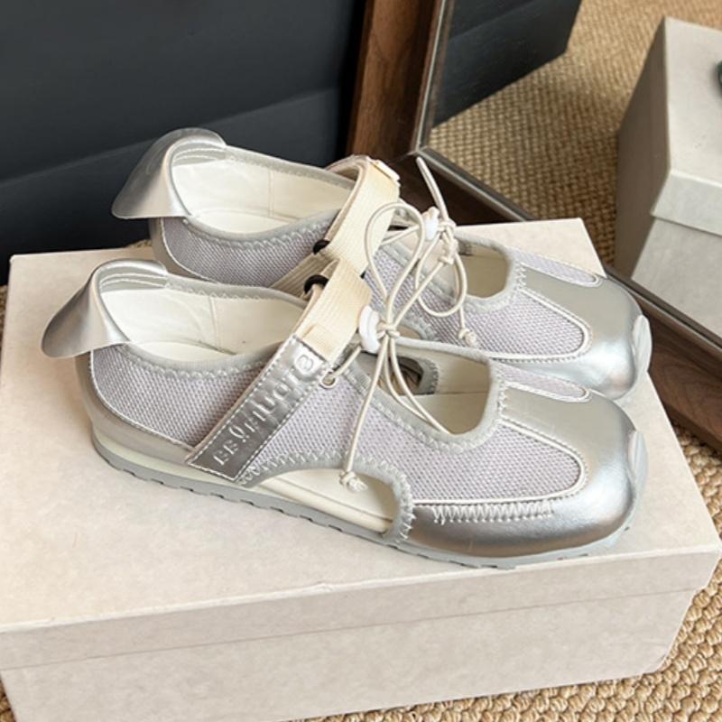 Fashion Summer Running Shoes 2025 New Fashion Retro Casual Flats Sneakers Comfortable Soft Sports Sandals Walk Lady Shoes Mujer Zapatos