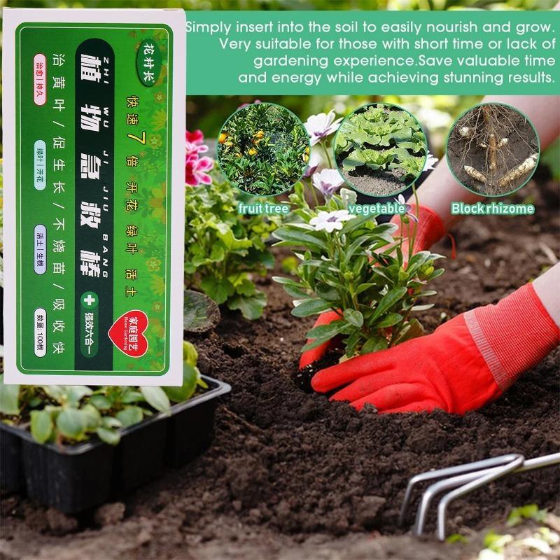 Plant Nutrient Stick Home Use Flower Green Potted Plant Growth Cultivation Flower Fruit Slow Release Nutrient Agent Wholesale