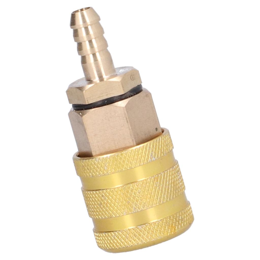 6.5mm Tire Inflator Chuck Quick Connection Connector for Car Motorcycle with American Tyre Valve