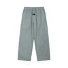 24SS New FOG Main Line Solid Color Nylon Drawstring Trousers Straight Casual Wide-leg Trousers Men and Women of the Same High Street Autumn