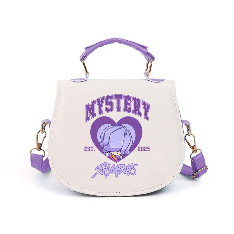 Kpop Animation Cartoon Printing Korean Version Of The Trend Handbag Multi-Function Portable Shoulder Messenger Bag