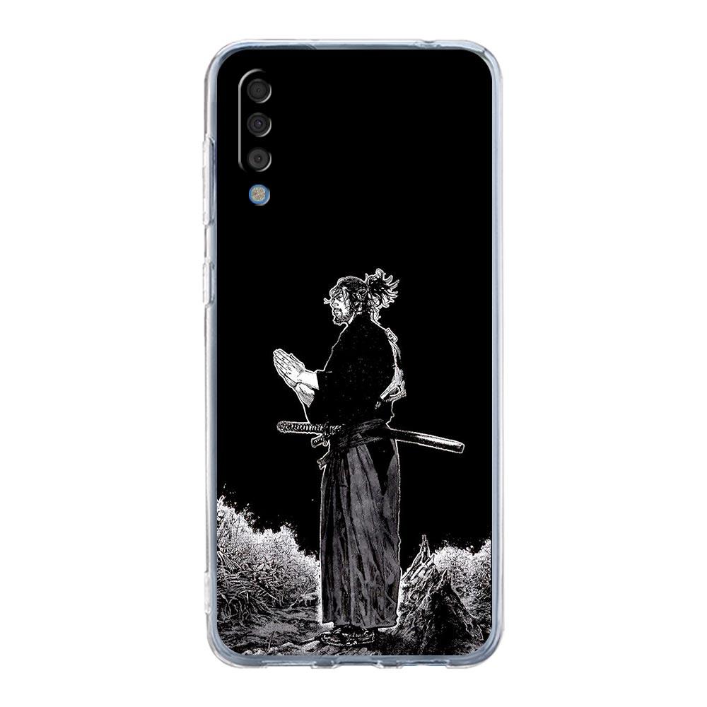 Case For Samsung A14 A50 A70 A30 A40 A20E A10 A10S A20S A02S A04S A12 A22 A32 A34 A42 A52 5G A54 Japanese Bushido Samurai Cover