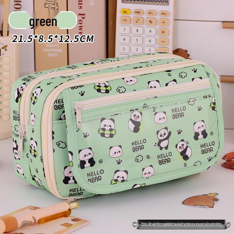 

Капибара 9-слойный большой вместимости прозрачный многофункциональный пенал для детей