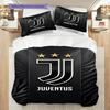 Eredità Juventus: Biancheria da letto Stars Stripes (1 * copripiumino + 2 * federa, senza nucleo) Set biancheria da letto Copripiumino e federa