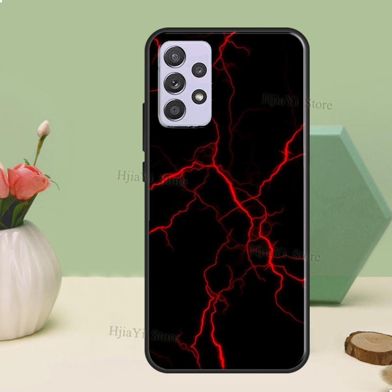 Sky Lightning Style Case For Samsung A54 A34 A24 A14 A51 A71 A12 A22 A32 A52 A72 A73 A33 A53 A13 Back Cover