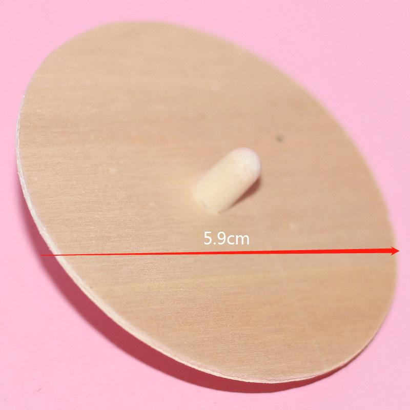 DIY Blank Wooden Gyroscope Kit for Kids Painting & Coloring
