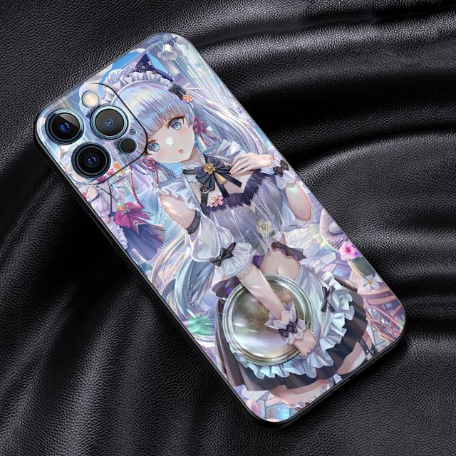 

Мягкий чехол для Apple iPhone 11 13 Pro Max 14 12 Mini 7 8 Plus X XS XR SE 2020 6 6S 5 5S, чехол для телефона Funda Genshin Impact Girl Sac iPhone 5 5S SE