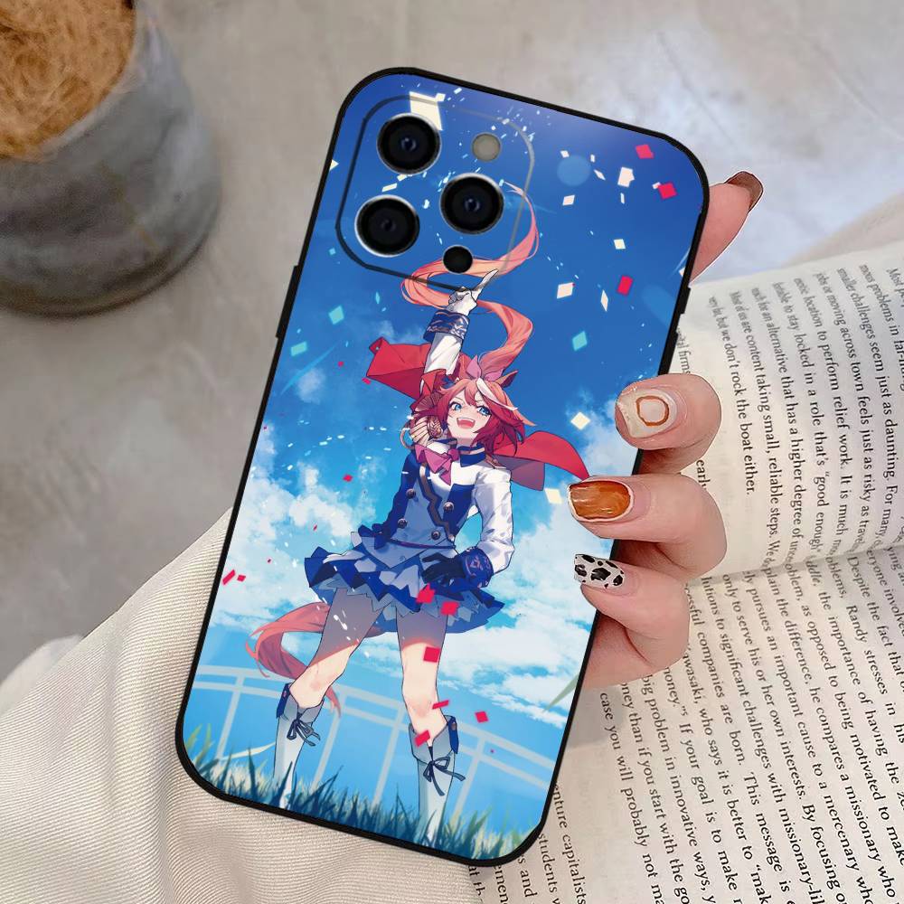 

Uma Musume Pretty Derby Phone Case Silicone Soft For IPhone 17 16 15 14 13 12 11 X XR Plus Pro Max Plus iPhone14Pro