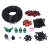 Drip Irrigation Kit 50m Tubing Adjustable Dripper Precise Watering Automatic Irrigation Set for Garden Farm Greenhouse