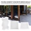 Garten-Pflasterform, DIY, manuell, Propylen-Pflaster, Zement, Betonform