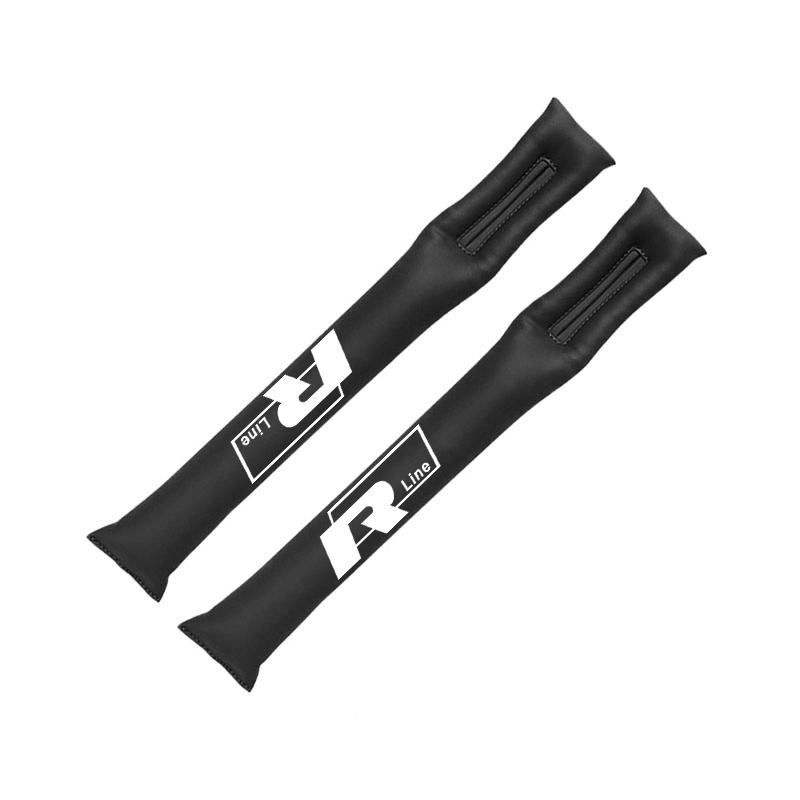 lmn1 2Pcs Leather Car Seat Gap Filler Strip Gap Plug For VW Golf Tiguan T-Roc Polo Passat ID.4 T-Cross ID.3 Taigo ID.7 Atlas Beetle