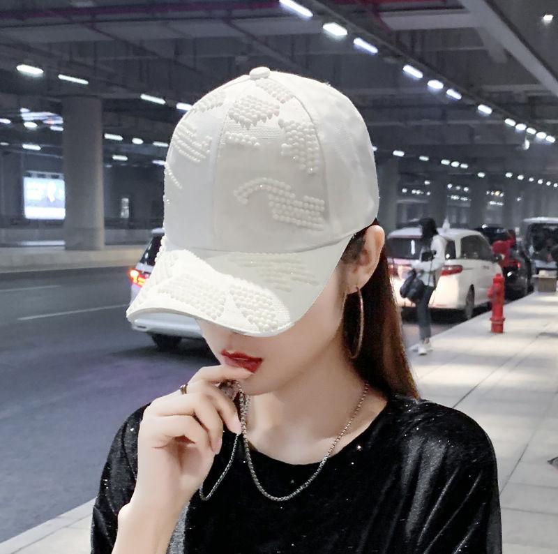Luxury Fashion Irregular Rhinestones Decoration Baseball Caps Casual Breathable Snapback Hat