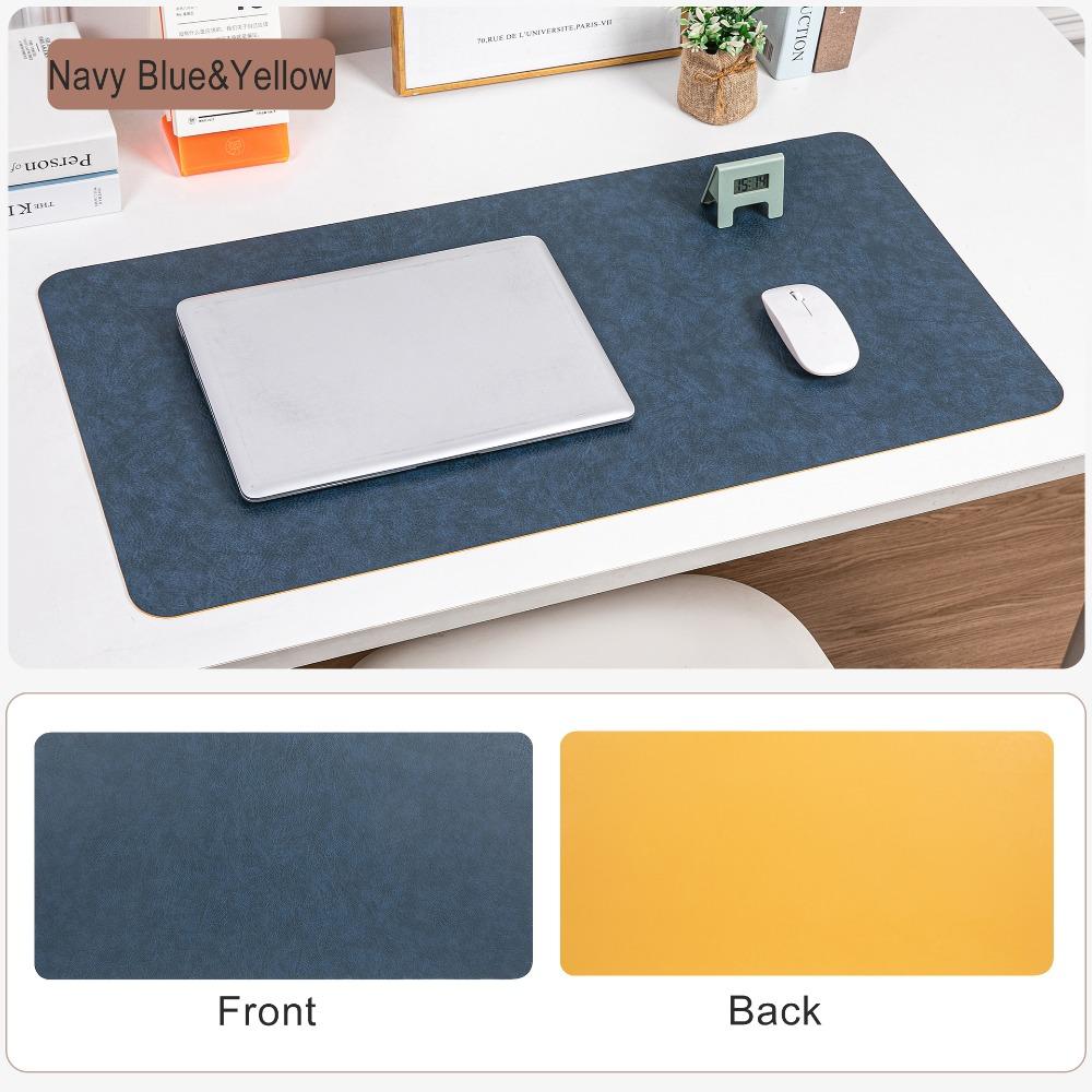 Cowhide Patterned Mouse Pad Non-slip Computer Laptop Mousepad Writing Pad  Home Office