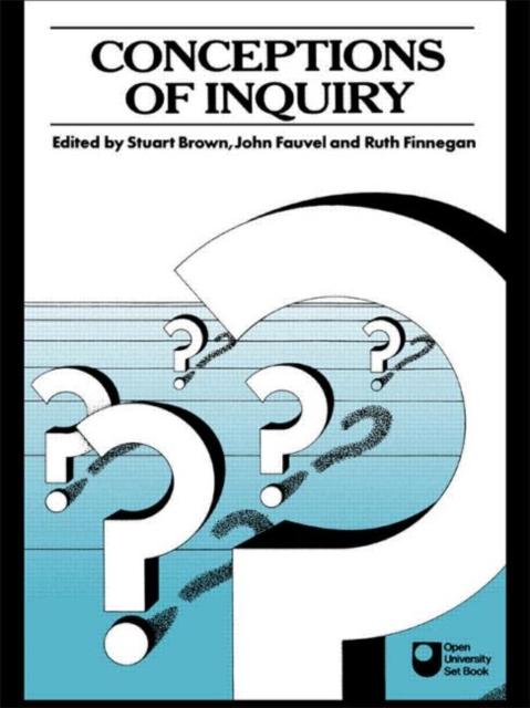 Książka Conceptions of Inquiry