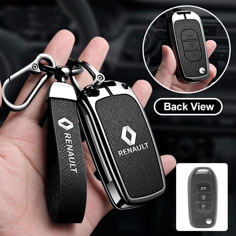 For Renault 2026 New Hub Caps Leather Car Key Cover for Renault Austral Kadjar Clio Megane Captur Arrana Kolaos Zoe Scenic Dacia