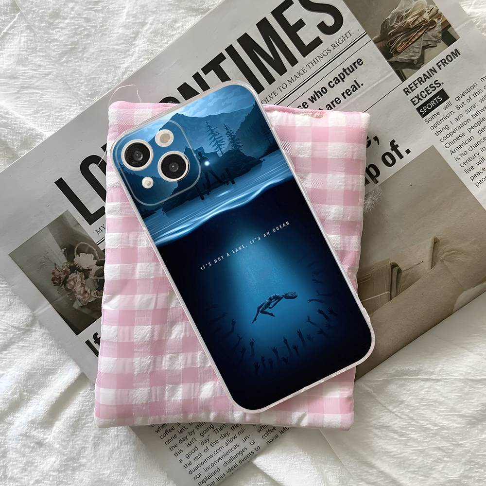 Horror Game A-Alan W-Wake Anime Phone Case For IPhone 16 15 14 13 12 Mini 11 Pro XS Max X XR SE 6 7 8 Plus Soft Silicone Cover