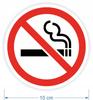 Information Sticker - No Smoking 10