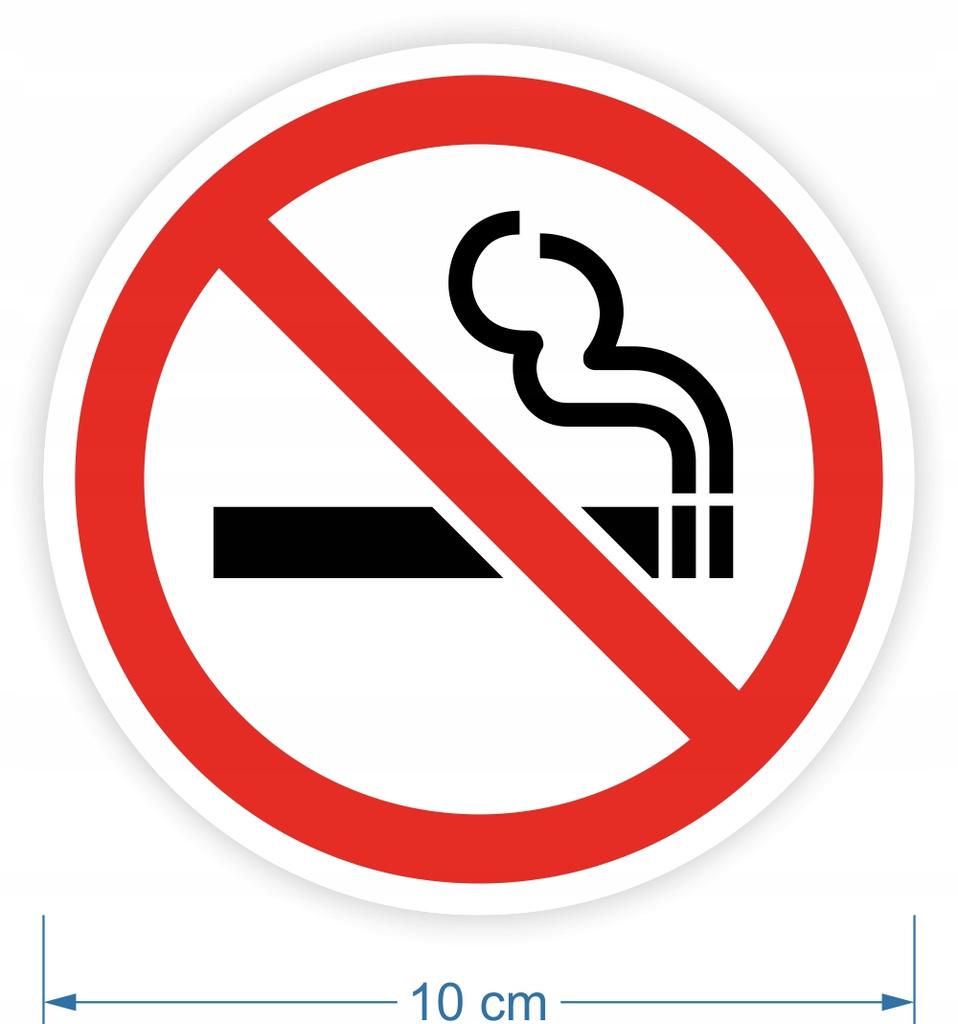 Information Sticker - No Smoking 10
