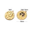 Lot de 5 Breloques Fleur Émail Cœur en Acier Inoxydable 16mm pour Fabrication de Bijoux DIY Apprêts Collier Femmes Fournitures Bracelet Fabrication Boucles d'Oreilles