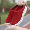 Fashion Mens Half Slippers Summer Breathable Mesh Mens Shoes Outdoor Casual Walking Shoes Large Flat Light Mesh Slippers Sandals Hombre