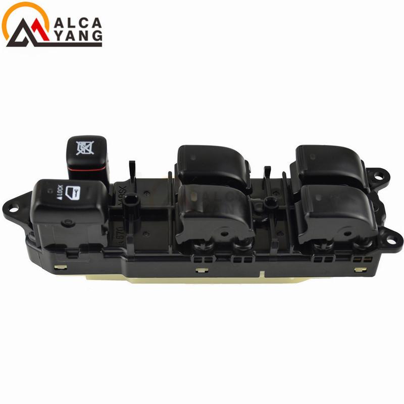Malcayang Top Quality Power Window Master Switch For Toyota Land Cruiser 120 Prado GRJ120 TRJ120 84040-0P010