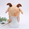 Windproof Santa Claus Hat Funny Reindeer Hat Creative Deer Hat  Christmas Party