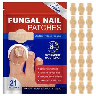 Patchs Imperméables pour Mycose des Ongles d'Orteil – Pour la Réparation des Ongles, la Correction des Ongles Incarnés et les Ongles Décolorés ou Endommagés