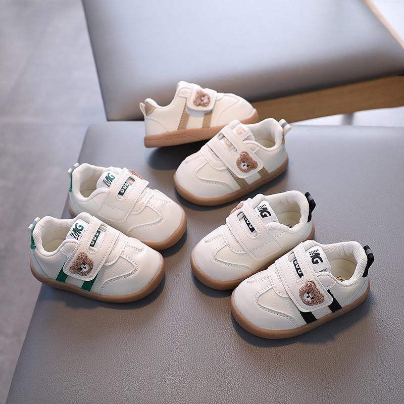 Baby Boys' and Girls' Soft-Soled Walking Shoes, New Autumn Style, Non-Slip, Breathable, Cute Casual Shoes for Infants